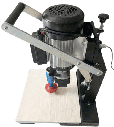 Переносной станок для сверления отверстий под петли