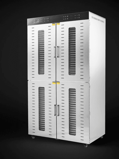 Quritgich-degidratatori Uskunalar.uz US-80, sabzavot, meva va go‘sht uchun mo‘ljallangan.