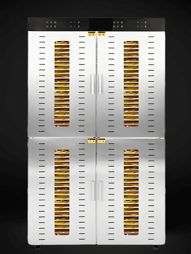 Quritgich-degidratatori Uskunalar.uz US-96, sabzavot, meva va go‘sht uchun mo‘ljallangan.