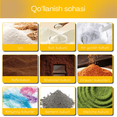 Avtomatik Vertikal Qadoqlash Mashinasi US-820  |  Choy qadoqlash, Qahva qadoqlash, Ziravorlar qadoqlash va Un qadoqlash uchun mukammal yechim, hamda boshqa kukunli mahsulotlarni qadoqlash imkoniyati