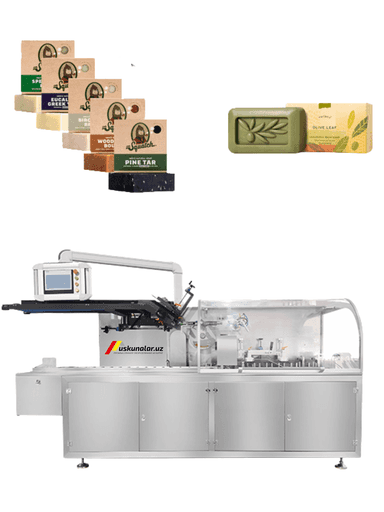 Avtomatik Karton Qadoqlash Uskuna USZH-1990 | Karton Qadoqlash, Qutiga Solish, Kosmetika va Oziq-ovqat Qadoqlash uchun