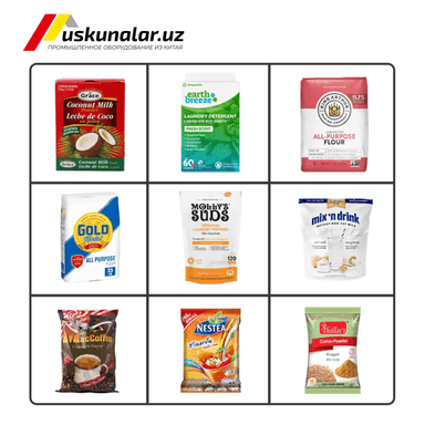 Avtomatik Vertikal Qadoqlash Uskunasi US-520 | Yuqori tezlikda Choy, Qahva, Ziravor, Un va boshqa kukunsimon oziq-ovqat mahsulotlarini qadoqlash stanogi