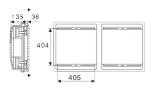 Uskunalar.uz - Double chambers vacuum packaging machine (US-DZ-400/2SB)