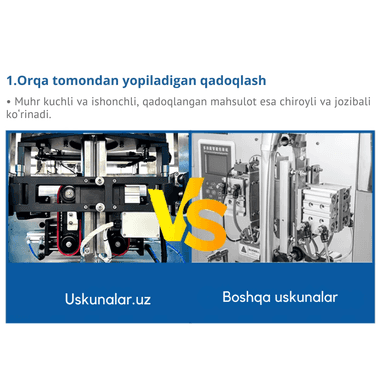 Avtomatik Vertikal Qadoqlash Uskunasi US-720 | Yuqori tezlikda Choy, Qahva, Ziravor, Un va boshqa kukunsimon oziq-ovqat mahsulotlarini qadoqlash stanogi