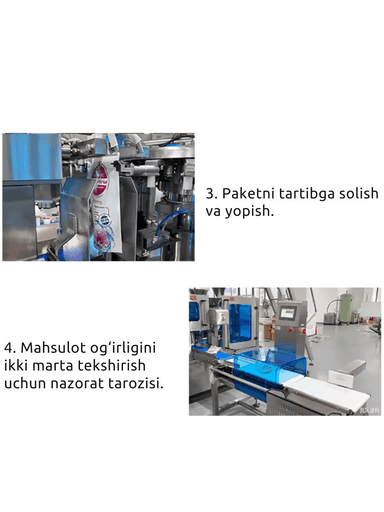 Automatic Doypack Powder & Granular Product Packing Machine | For Macaroni, Spaghetti, Coffee, Tea, Spices, Flour, Sugar, Grains, and More