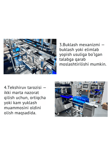 Avtomatik Karton Qadoqlash Uskuna SKZH-2620 | 60 quti/min — Kosmetika & Oziq-ovqat