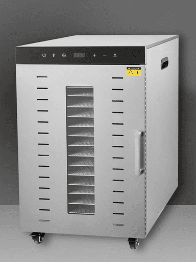 Sabzavotlar uchun  US-16 degidratori, Sabzavot va mevalar, mevalar va go‘sht uchun quritgich, ikki qatlamli, tijorat