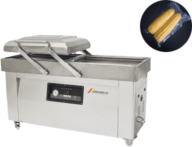 US-DZ(Q)600-2S  ikki kamerali vakuumli qadoqlash uskunasi (3 nasosli)