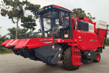 Corn cobs harvester US-4YZ-4WA 4 rows