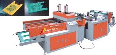 Mayka paket ishlab chiqarish uchun avtomatik, ikki qatorli uskuna US-XY-400*2