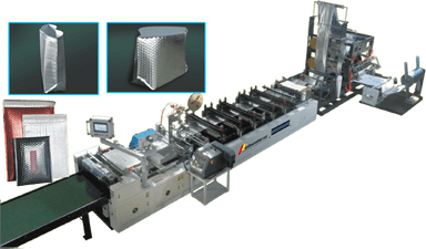 Pufakli plyonkadan paket ishlab chiqarish uchun avtomatik uskuna US-XYLTD-800