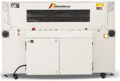 Qadoqni qizdirish orqali qisqartirish uchun ikki chastotali uskuna (termo qadoqlash)  US-BSS-5030X