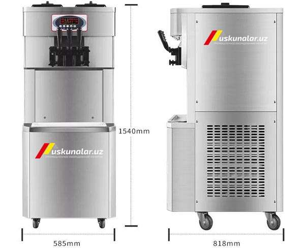 Uskunalar.uz - Машина для мороженого с двойным компрессором US-BLO-S33W