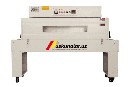 Uskunalar.uz - Термоусадочная туннельная машина US-BSL-4020, размер туннеля 1200 x 400 x 200