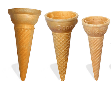 Quyma muzqaymoq konus vaflilarini tayyorlash uskunasi US-PD-24