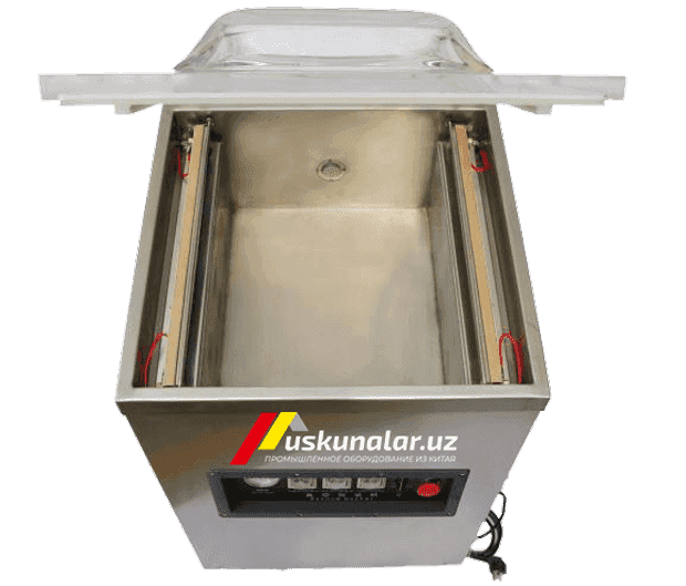 Uskunalar.uz - Single chamber vacuum packaging machine US-DZ-600/2E Deeper 300 mm