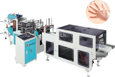 PE glove making machine US-XJBXJ -400