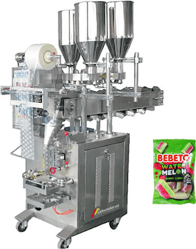 US-GS010-280 Tarozili, ichi chuqur konveyerli qadoqlash uskunasi (maks. plyonka kengligi 280 mm)