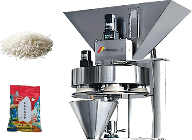 US-GS035 qadoqlash uskunasi uchun aniq o'lchovli tarozi (20-500 gr / 100-1000 gr)