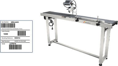 US-GS231-127 Yaroqlik muddati bosish uchun siyohli (inkjet) onlayn printer (30 m/min)