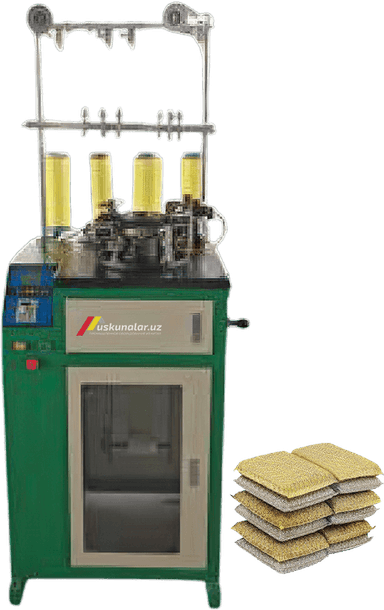 Simli gubka ishlab chiqarish uskunasi US-QJF-QC102