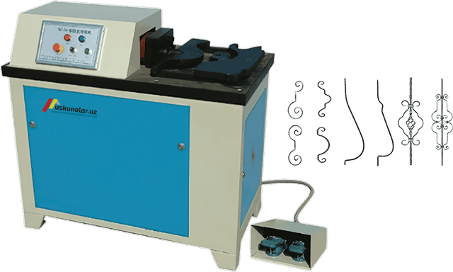 Uskunalar.uz - Оборудование для формирования узоров гибкой металла US-TYZ-16