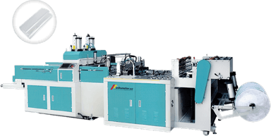 Automatic hot cutting bag making machine US-XJMXJ-400*2C