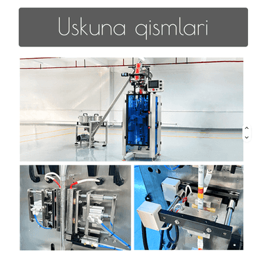 USTB-120QFT Kukun qadoqlash uchun avtomatik vertikal qadoqlash uskunasi | qadoq kengligi: 20-50mm ; uzunligi: 40-170 mm