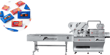 US-HS45 Gorizontal qadoqlash uskunasi | yuqoridan rulon uzatuvchi