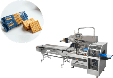 US-WS45 Qaytarma qadoqlash uskunasi | 20-60 qadoq/min