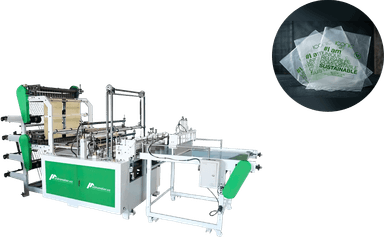 Rulondan donali polietilen paketlar kesib berish uskunasi | maksimal kesish kengligi 600 mm