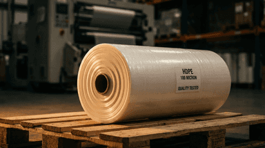 Uch qavatli polietilen plyonka ishlab chiqarish uskunasi | maks. rulon kengligi 1200 mm