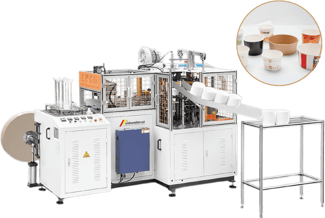 Uskunalar.uz - Оборудование для производства бумажных мисок US-MB-C35H