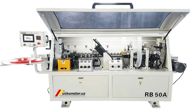 Uskunalar.uz - Кромка, 5-х функциональный автоматический кромкооблицовочный станок US-RB-50A-5