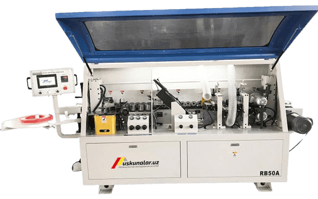 Uskunalar.uz - Кромка, 5-х функциональный автоматический кромкооблицовочный станок US-RB-50A-5