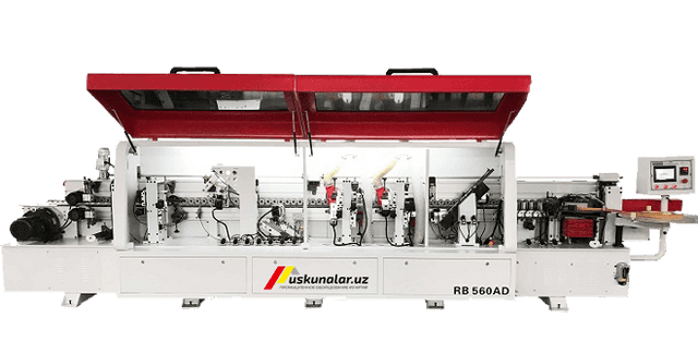 Uskunalar.uz - Кромка, 7-функциональный автоматический кромкооблицовочный станок US-RB-560AD