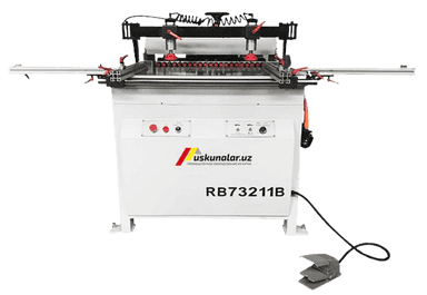 Yog'ochga bir qatorli teshik ochib berish uskunasi US-RB-73211B