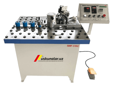 Кромка, Кромкооблицовочный станок с горячим воздухом US-SMF-515C