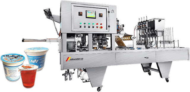 Uskunalar.uz - Оборудование для упаковки пластиковых стаканчиков-US-KWJ-4