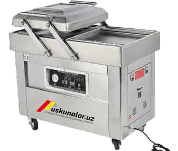 Uskunalar.uz - Double chamber vacuum packing machine US-YGM-DZ-400/2s