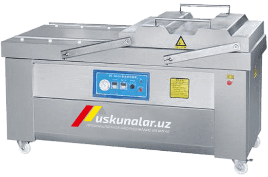 Uskunalar.uz - Double chamber vacuum packing machine US-YGM-DZ-600/4s