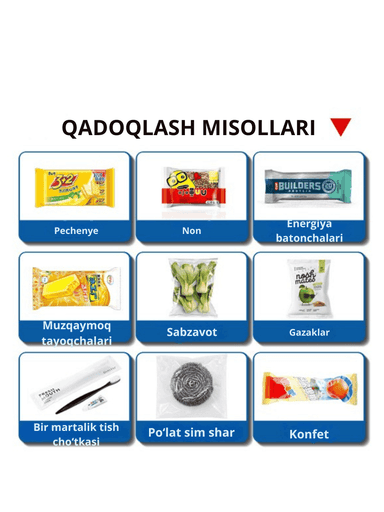 Ultra-Keng Yostiqchali Qadoqlovchi – Gigant Pechene, Shokolad va Sendvich Liniyalari Uchun