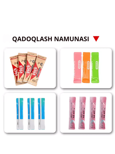 Avtomatik Vertikal Stick Qadoqlash Uskunasi UST-120F | Asal qadoqlash, Sirop qadoqlash, Ketchup qadoqlash, Dori eritmasi qadoqlash, Sos va ekstrakt qadoqlash — barcha turdagi suyuq mahsulotlarni qadoqlash uchun