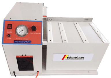 Corner rounding machine