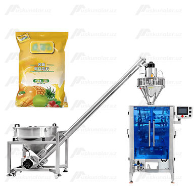 Avtomatik Vertikal Qadoqlash Uskunasi US-720 | Yuqori tezlikda Choy, Qahva, Ziravor, Un va boshqa kukunsimon oziq-ovqat mahsulotlarini qadoqlash stanogi
