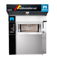 Electric stone stove with 1 storey