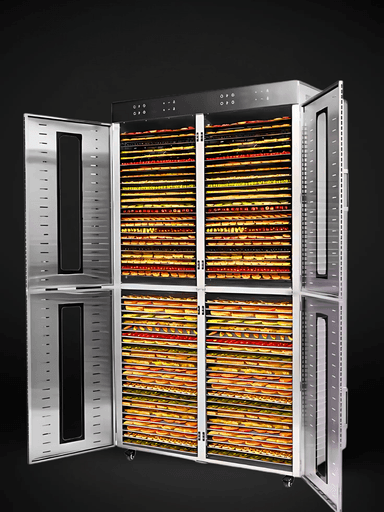Quritgich-degidratatori Uskunalar.uz US-96, sabzavot, meva va go‘sht uchun mo‘ljallangan.