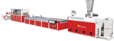 PVC wall panel extrusion line