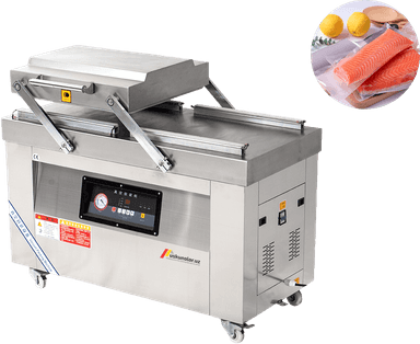 US-DZ(Q)400-2S Tekis yuzali vakuumli qadoqlash uskunasi (2 bo'lmali)