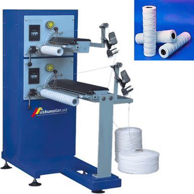 Liniyalarga ipak tolali suv filtrlari ishlab chiqarish uskunasi 60-320 m/min